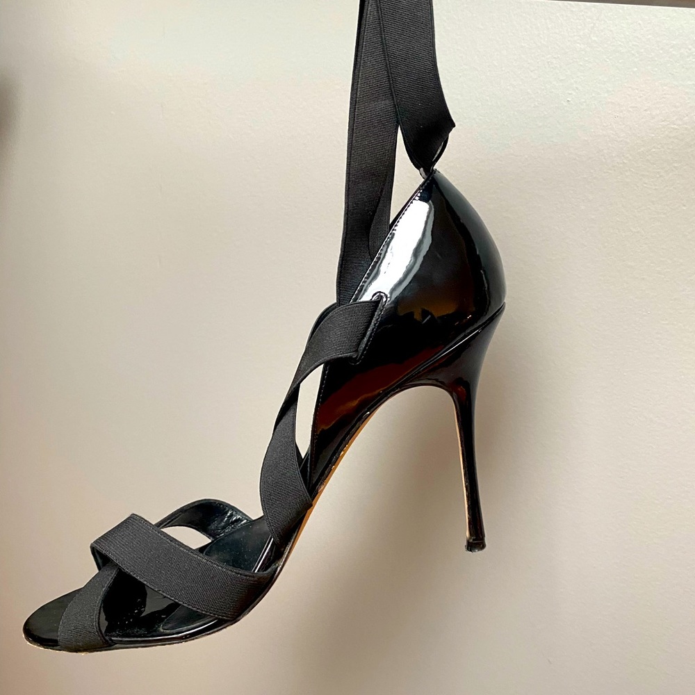 HAND MADE! You don’t hear that too often.  Manolo Blahnik. Extremely sexy.
